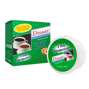 Disaar Whitening Tooth Powder for Tea and Coffee Stain Treatment 50g