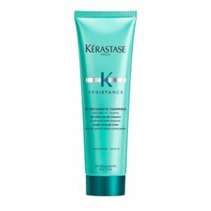 Introducing the Kérastase Resistance Existence Thermique Long Hair Heat Protection Care Cream, your essential solution for protecting long hair from heat damage. This cream enhances your hair’s resilience while ensuring a smooth, shiny finish. Promote healthier hair with every use.