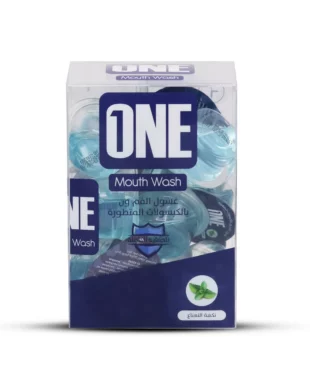 The One Touch Advanced Mint Mouthwash 20 Capsules 15ml