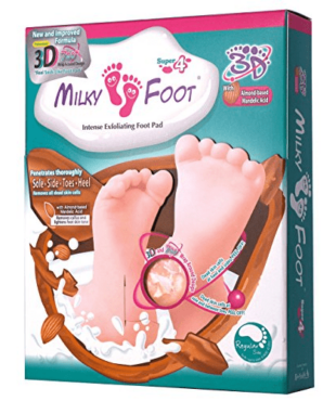 نقدم لكم جوارب لتقشير الاقدام من ميلكي فوت | Milky Foot، وهو الحل المثالي لتنعيم وتجديد شباب الأقدام الخشنة والجافة. تحتوي تركيبة تقشير القدم سهلة الاستخدام على مكونات تقشير قوية لإزالة الجلد الميت بلطف والكشف عن أقدام ناعمة ومنتعشة.