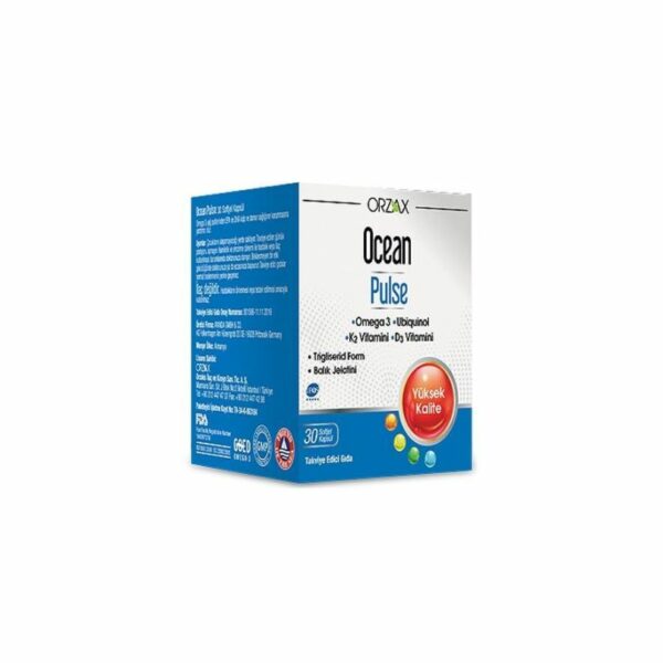 Orzax Ocean Pulse 30 Capsules 1 Box