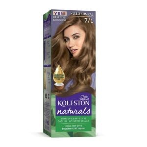 Introducing Wella Koleston Naturals Hair Color 7-1 Ash Brown, the perfect choice for a sophisticated and natural-looking hair color.